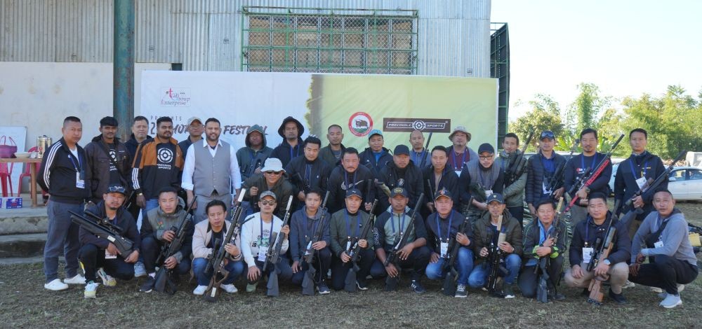 Tati Group Enterprise organised the 3rd Hornbill Benchrest Air Rifle Shooting Competition at Touphema Village, Kohima on December 3.